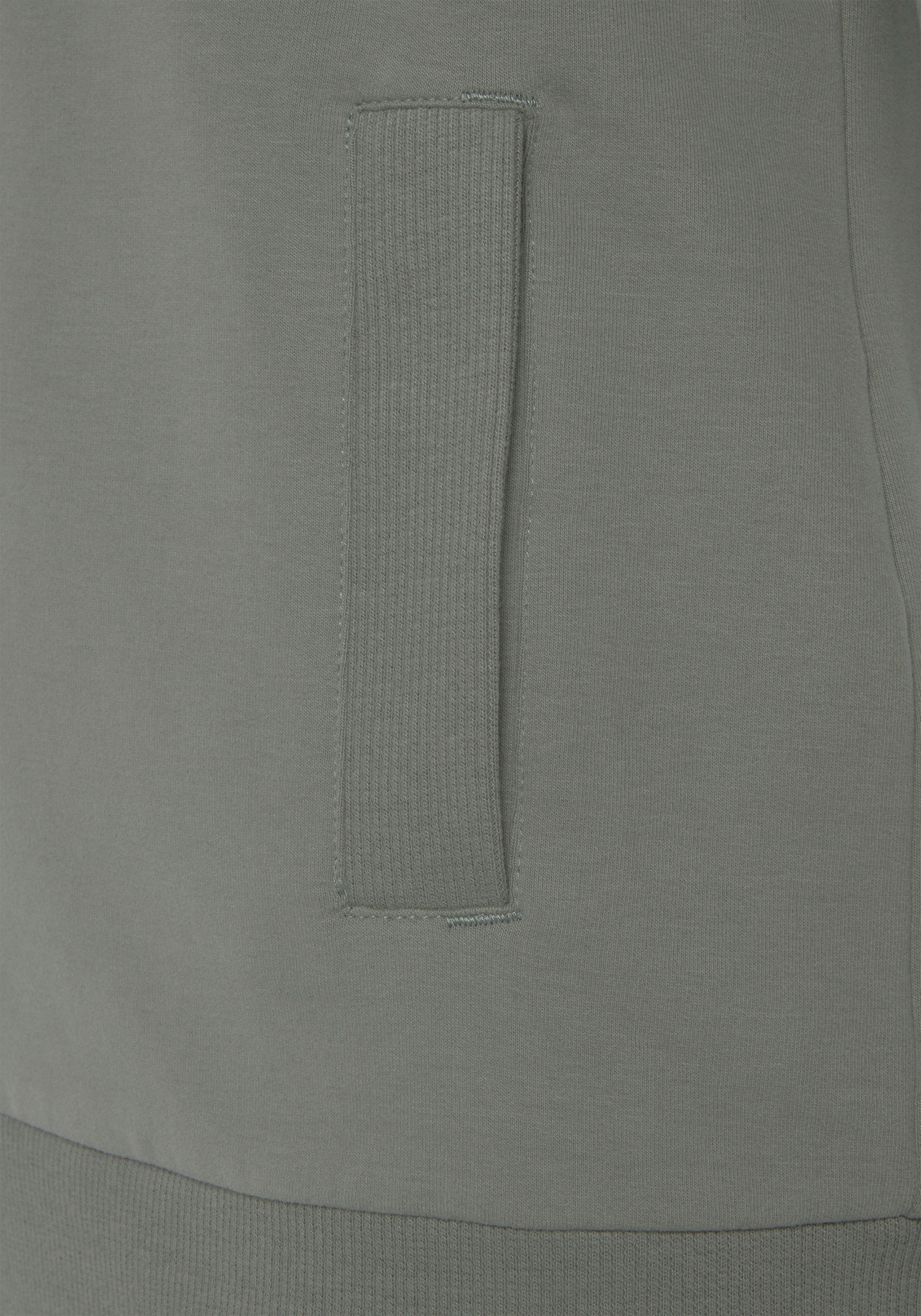 Elbsand Sweatjacke »Alvis« mit Logodruck am Kragen, bequeme Freizeitjacke