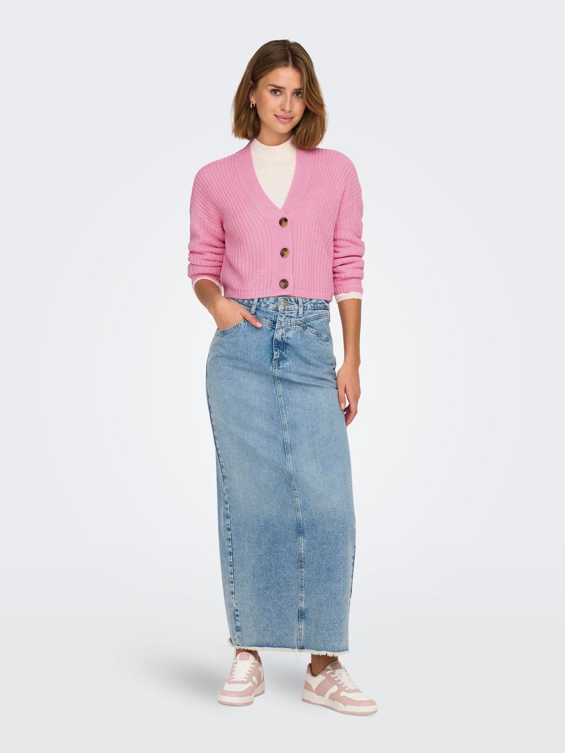 ONLCAROL Strickjacke Prism Pink