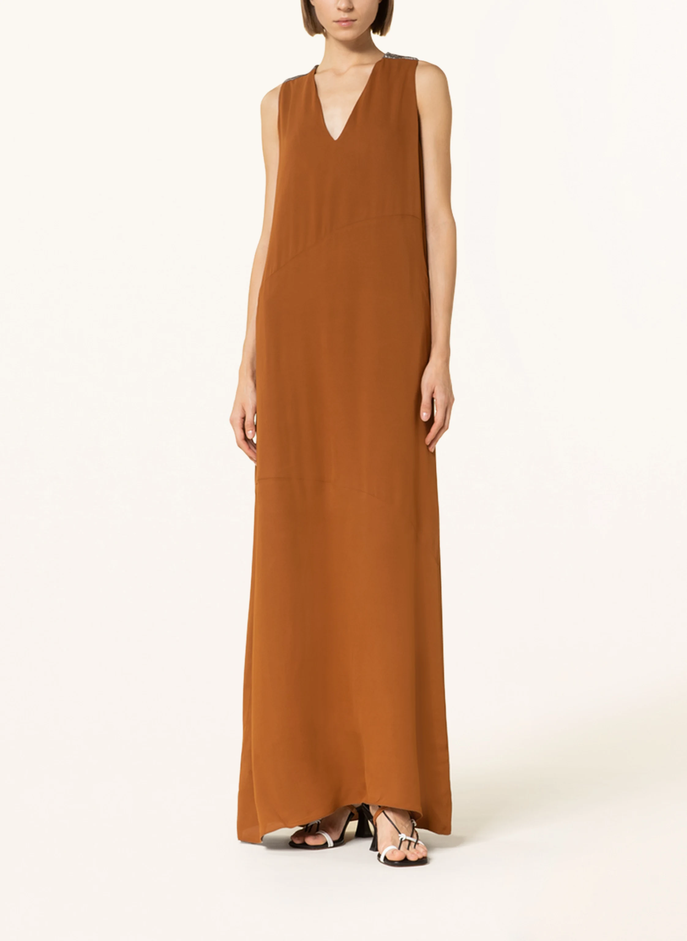 FABIANA FILIPPI Abendkleid mit Schmucksteinen