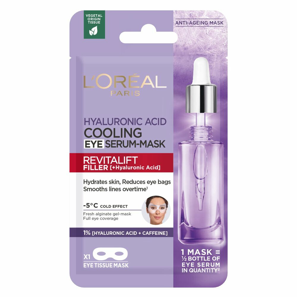 L'Oréal Revitalift Filler [HA]Verkoelend Oogserum Masker