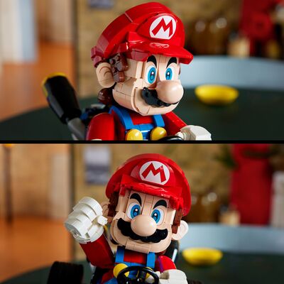 LEGO Super Mario 72037 Mario Kart: Mario og Standard Kart