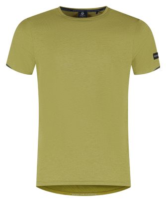 Maillot Manches Courtes De Running Rogelli Distance Moutarde Homme
