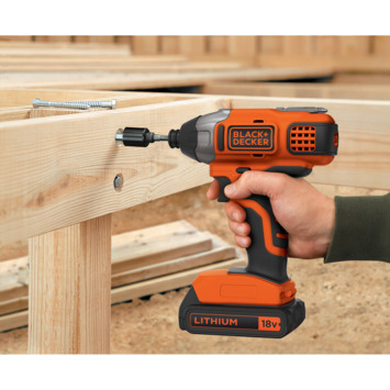 BLACK+DECKER accuslagschroefmachine BDCIM18N-XJ (zonder accu)