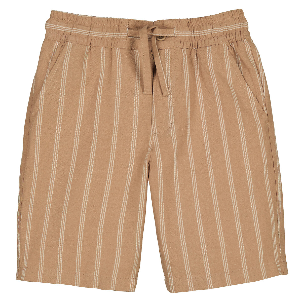 COLEÇÕES LA REDOUTE<br>Gestreepte bermuda