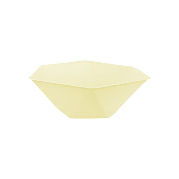 Gele Schaaltjes Zeshoekig 15,8cm