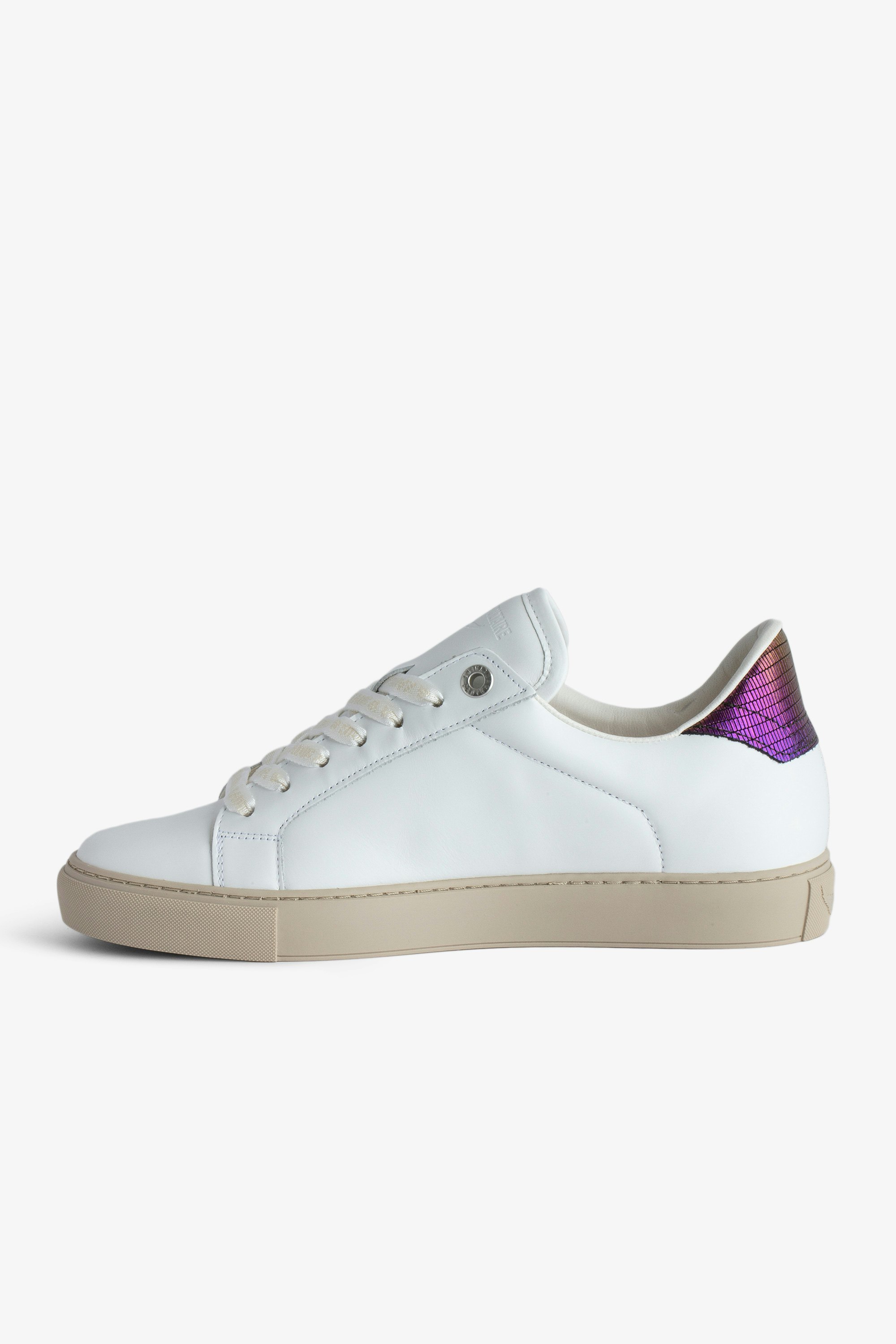 Sneakers Basses ZV1747 La Flash Métallisées Embossées