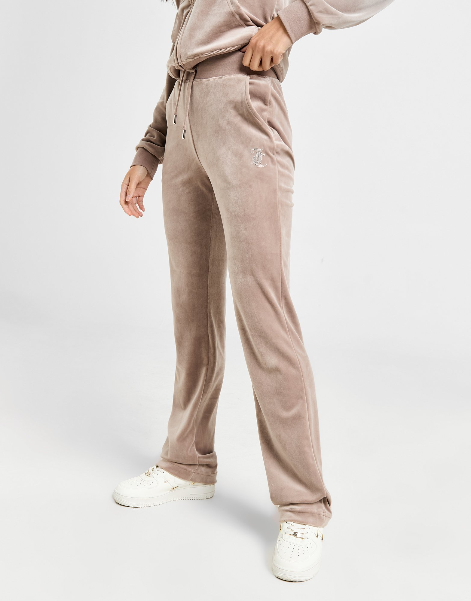 JUICY COUTURE Pantalon de jogging Diamante Velours Femme