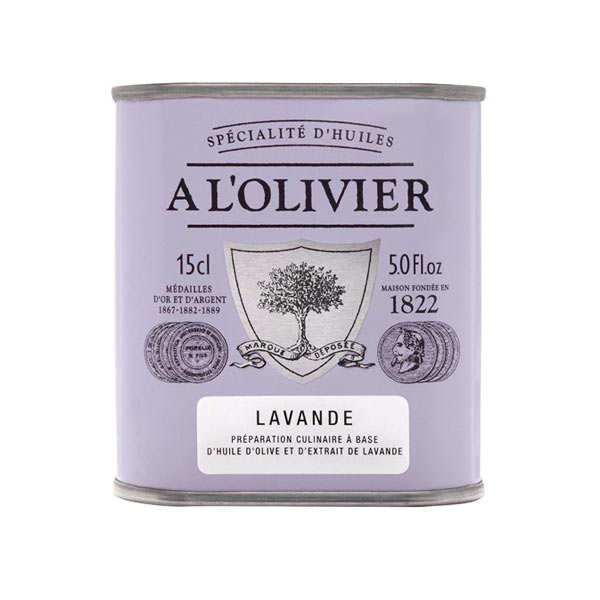 Huile d’olive vierge extra à la lavande