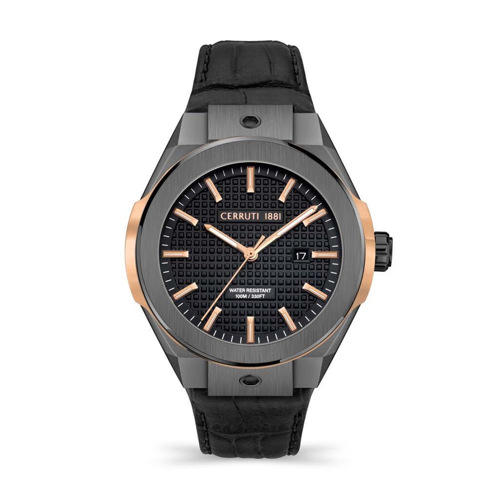 Montre Cerruti Ruscello Slim Noir