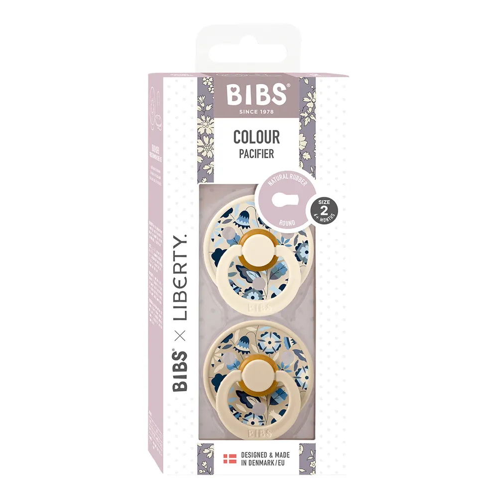 BIBS x Liberty Colour Latex Rund Bobo - Ivory Mix - flere størrelser