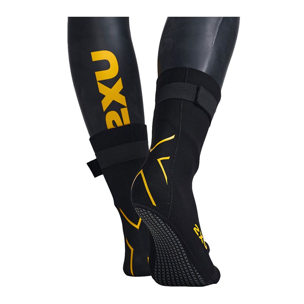 2xu PROPEL - Chaussons néoprène 3 mm black/ambition