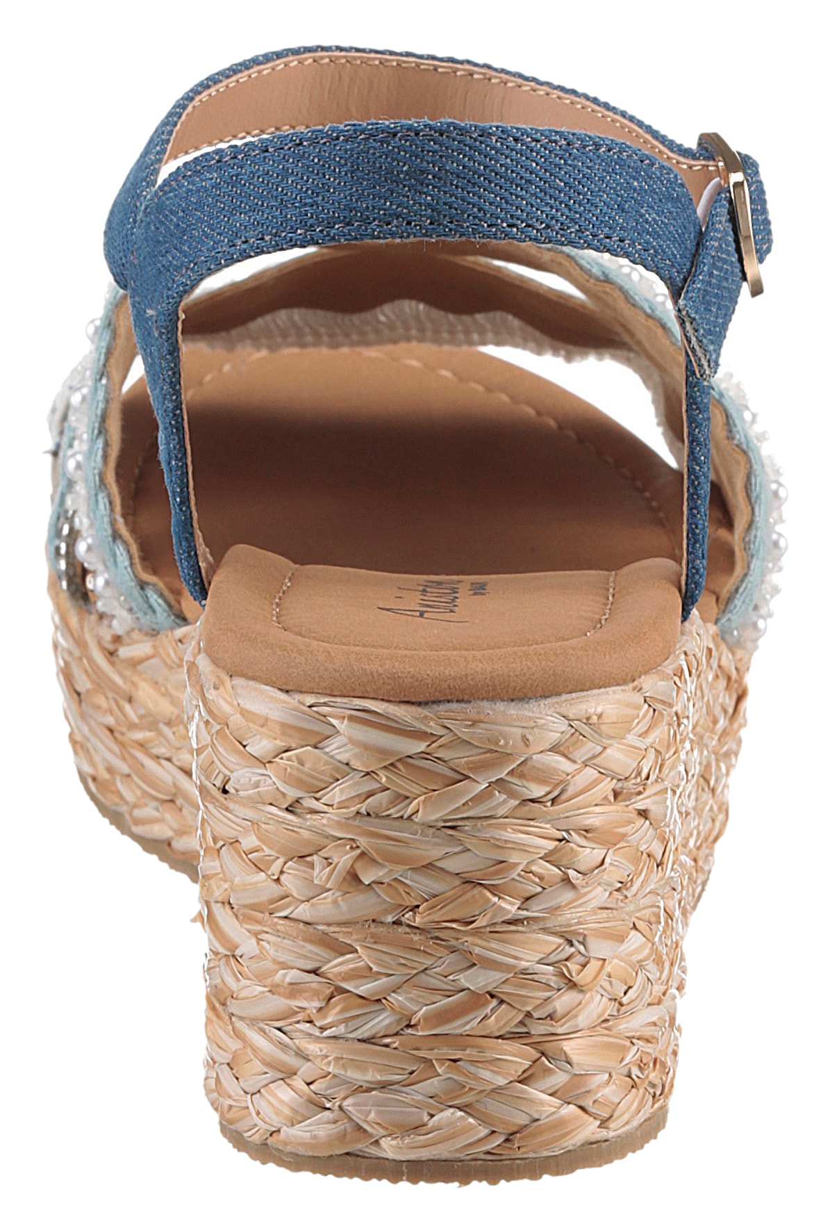 Aniston SHOES Keilsandalette  , Sandale, Sommerschuh, Pailletten - NEUE KOLLEKTION