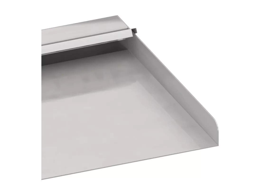 Déversoir pour cascade avec LED RVB Inox 45cm