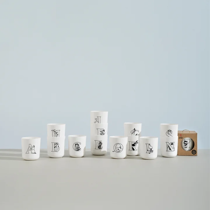Rig-Tig by Stelton - Moomin ABC Becher Ø 7,4 cm, A