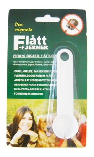 MyggStopp Flåttfjerner<br>Fjerner flåtten på en trygg måte!