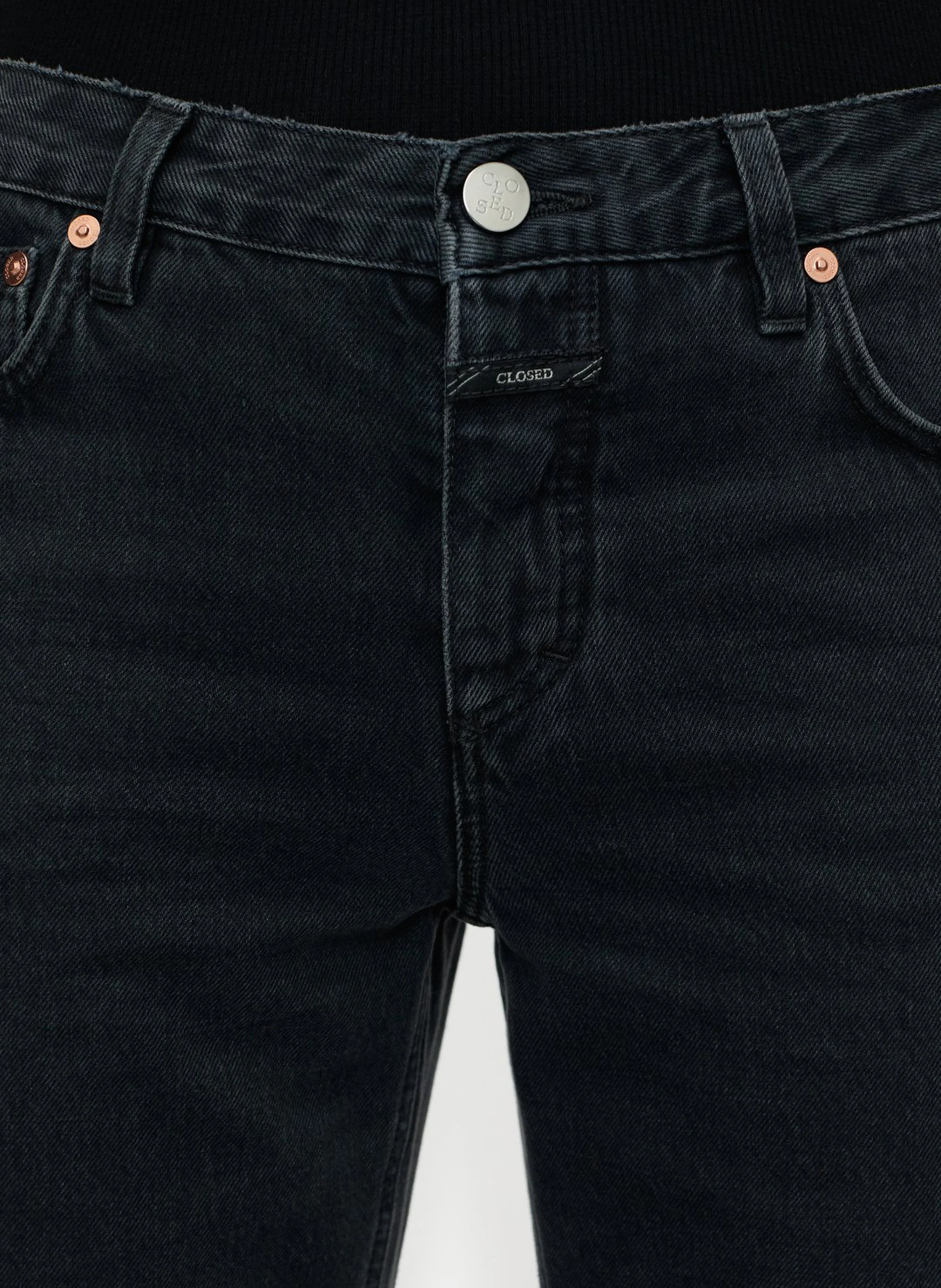 GILLAN - Jean slim en coton | Gris