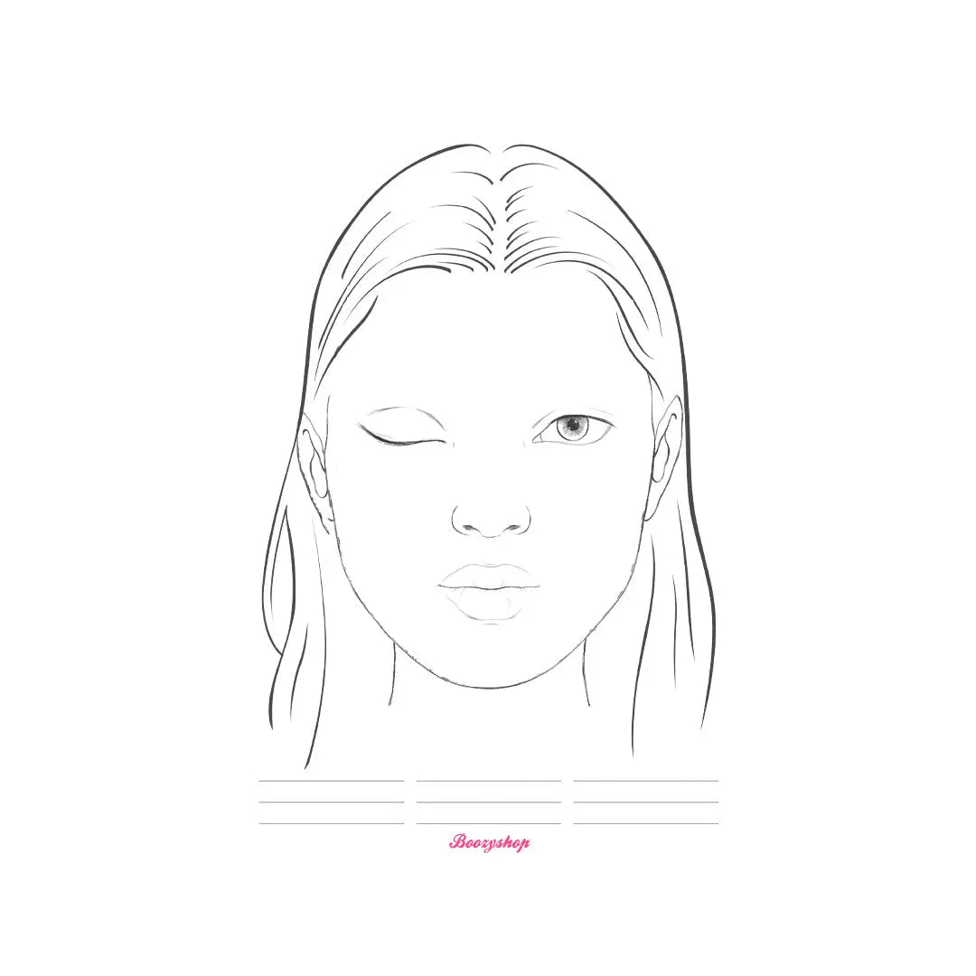 Facecharts Workbook 50 pcs.