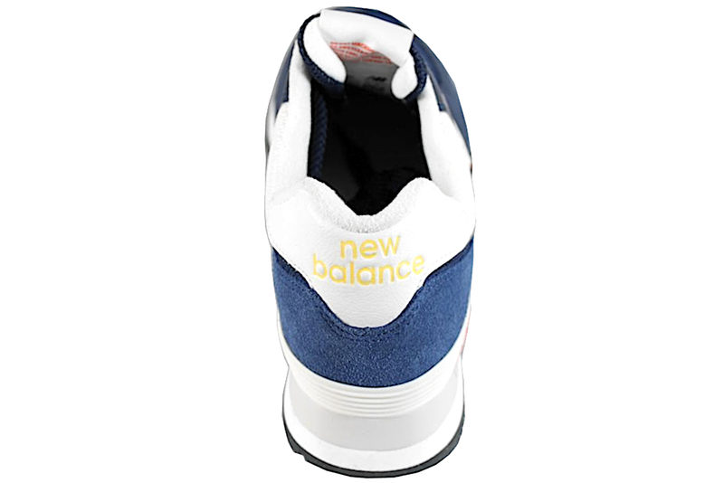 NEW BALANCE MEDIUM MOYEN SNEAKERS I BLÅT RUSKIND