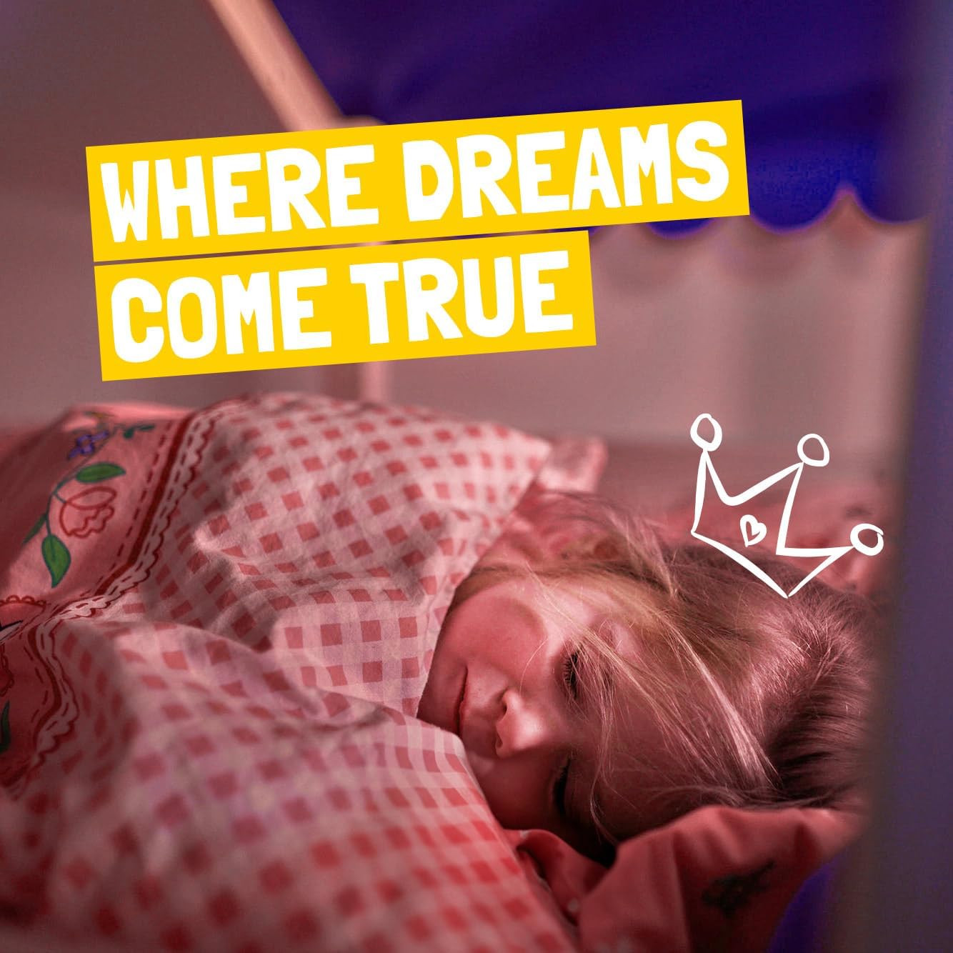 Wickey Kinderbett Hochbett Crazy Snuggy - mit pastellgrüner Rutsche & pastellgrüner Plane
