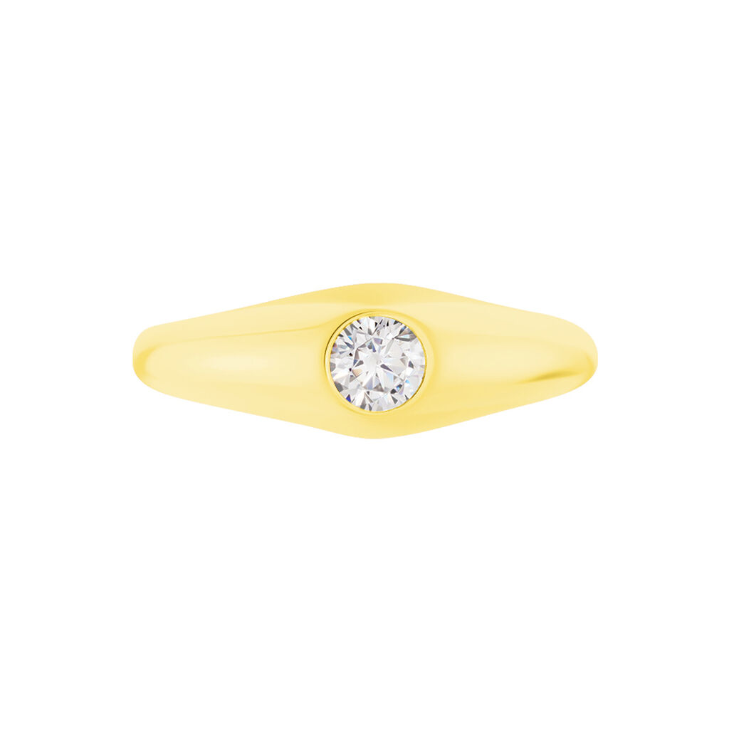 Chevaliere Or Jaune maxime Oxyde
