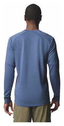 T-Shirt Technique Manches Longues Columbia Tech Bleu
