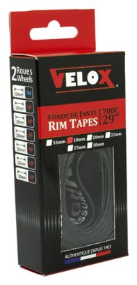 FOND DE JANTE VELOX 700C-VTT 29 (LARGEUR 18mm) (VENDU PAR 2)