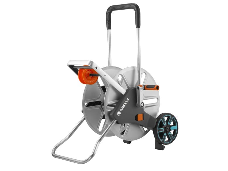 GARDENA Metall-Schlauchwagen AquaRoll L Easy,  leer Schlauchwagen aus Metall, für 100 Meter Schlauch