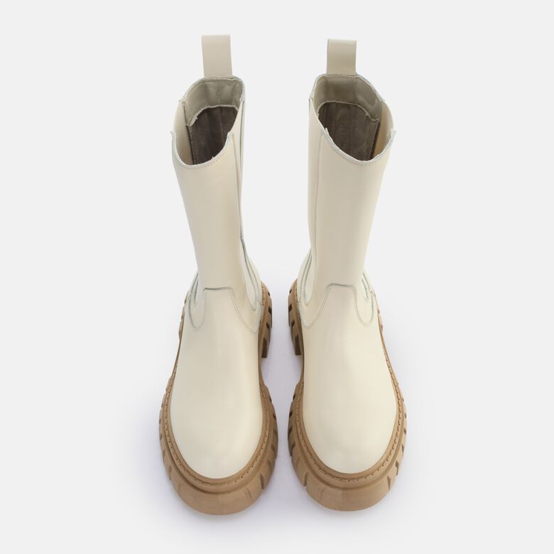 Scape Chelsea HI Bottines, crème