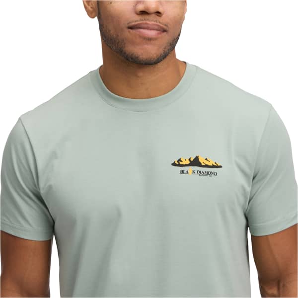 T-shirt escalade BLACK DIAMOND MOUNTAINSCAPE SS TEE AGAVE