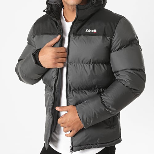 Doudoune Capuche Utah 2 Gris Anthracite