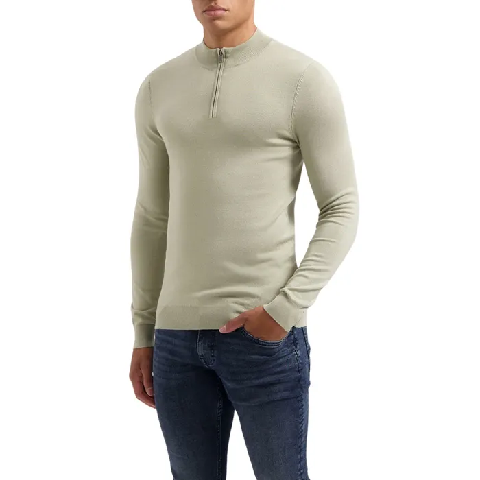 Pure Path Knitwear Halfzip Sweater Heren