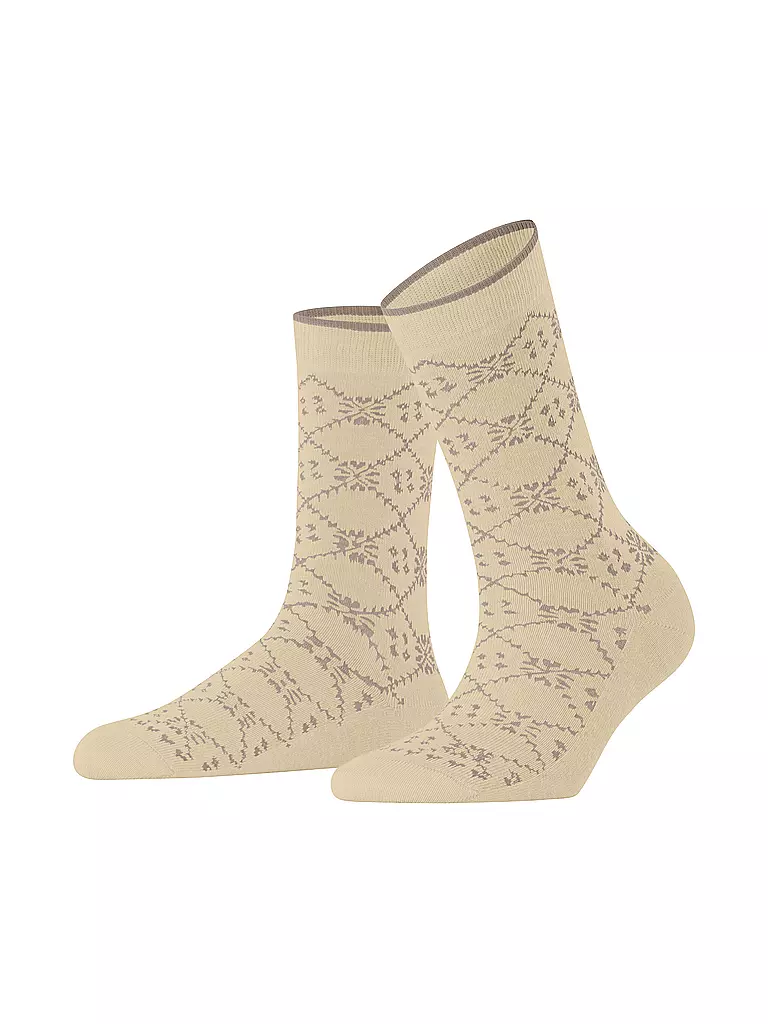 FALKE Socken RETRO SENSATION biscotti creme