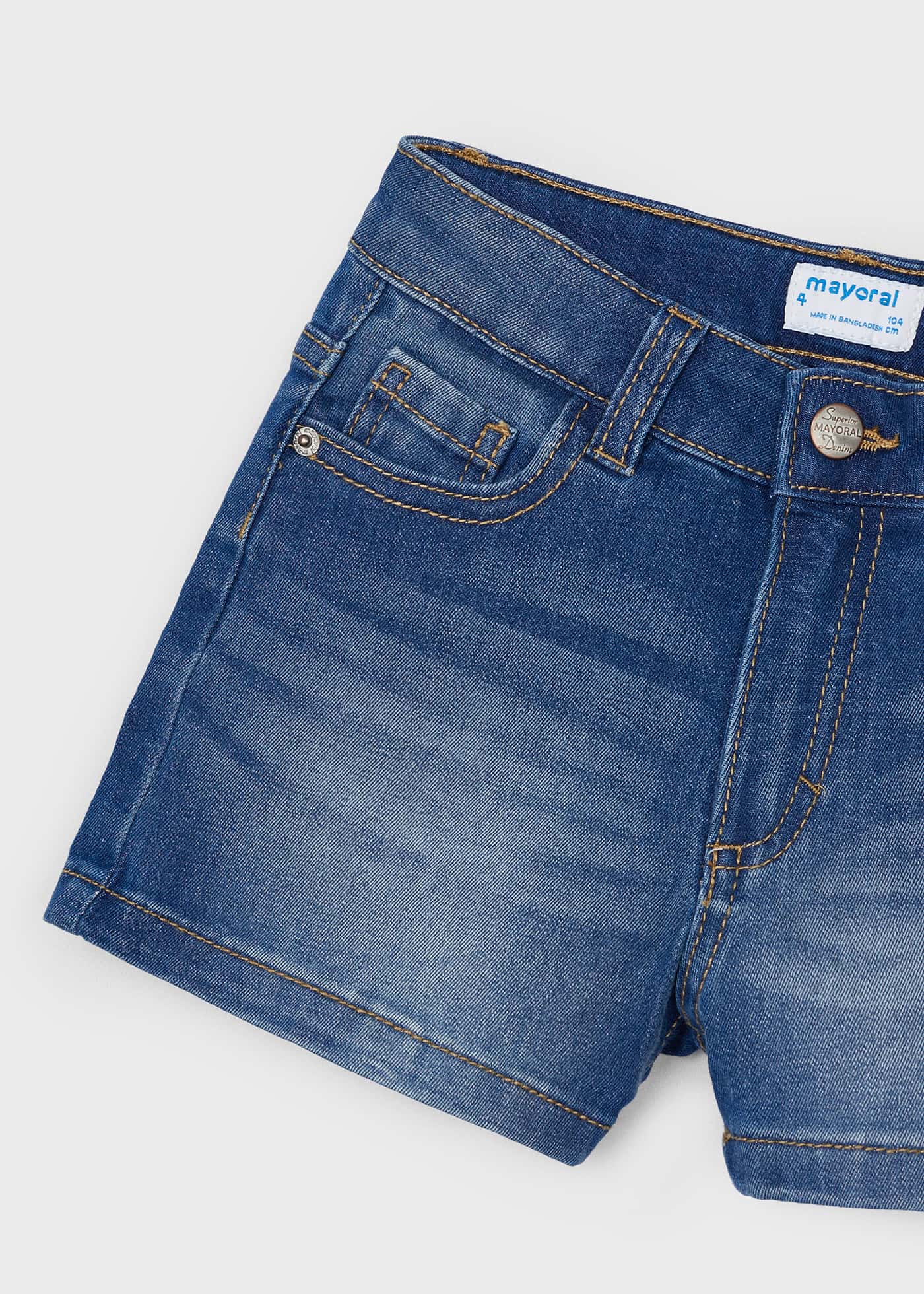 Shorts jeans femininos com lavagem ecológica