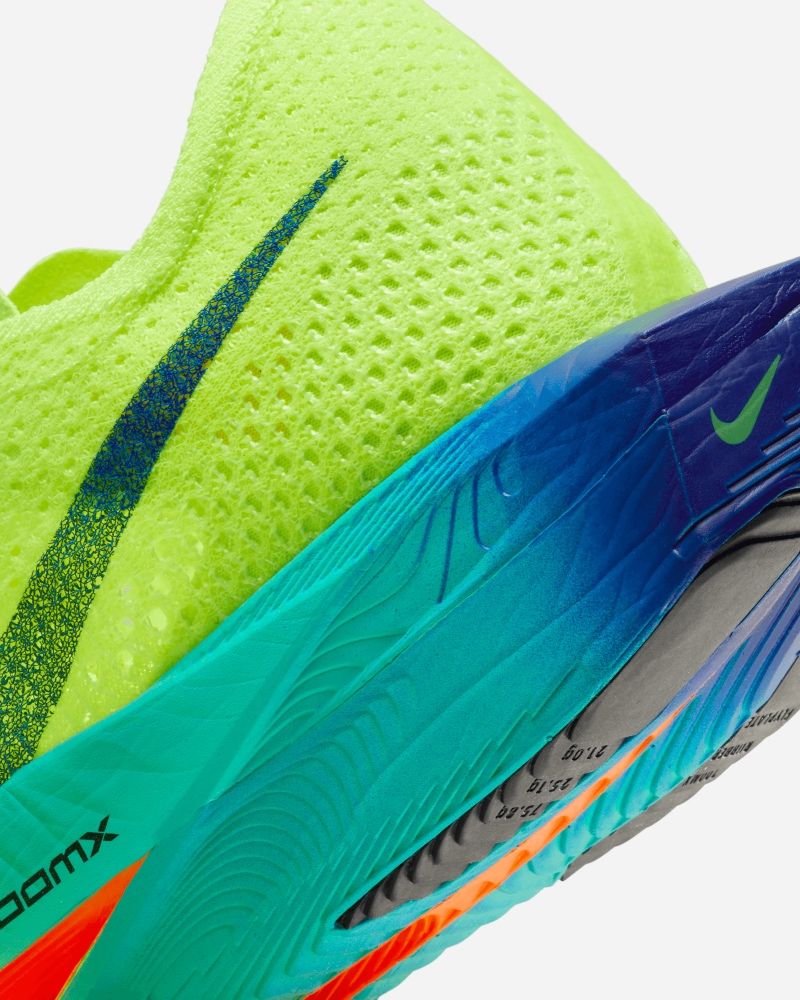 Chaussures de running Nike ZoomX Vaporfly Next% 3 Jaune Fluo pour homme