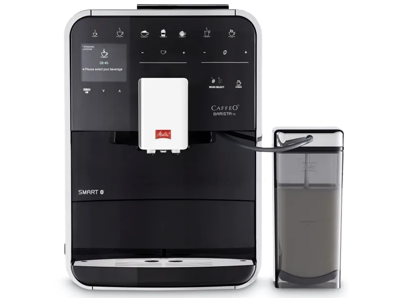 Melitta F850-102, Espressomaskine, 1,8 L, Malet kaffe, 1450 W, Sort