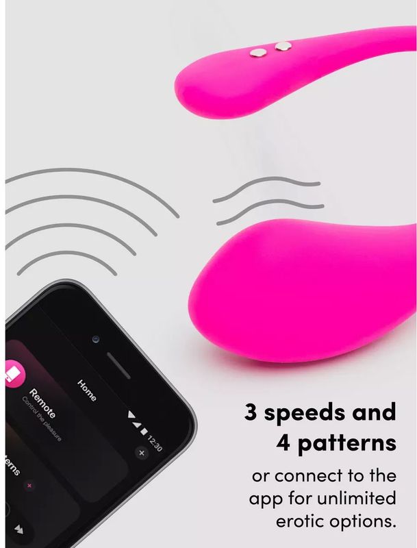 Lovense Lush 3.0 - Draagbare Vibrator - Vibrerend Ei - Roze