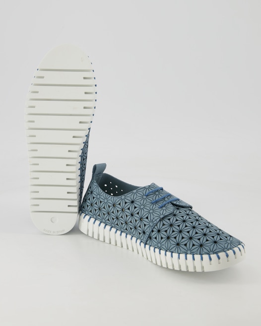Terry Poppy Sneaker in Blau