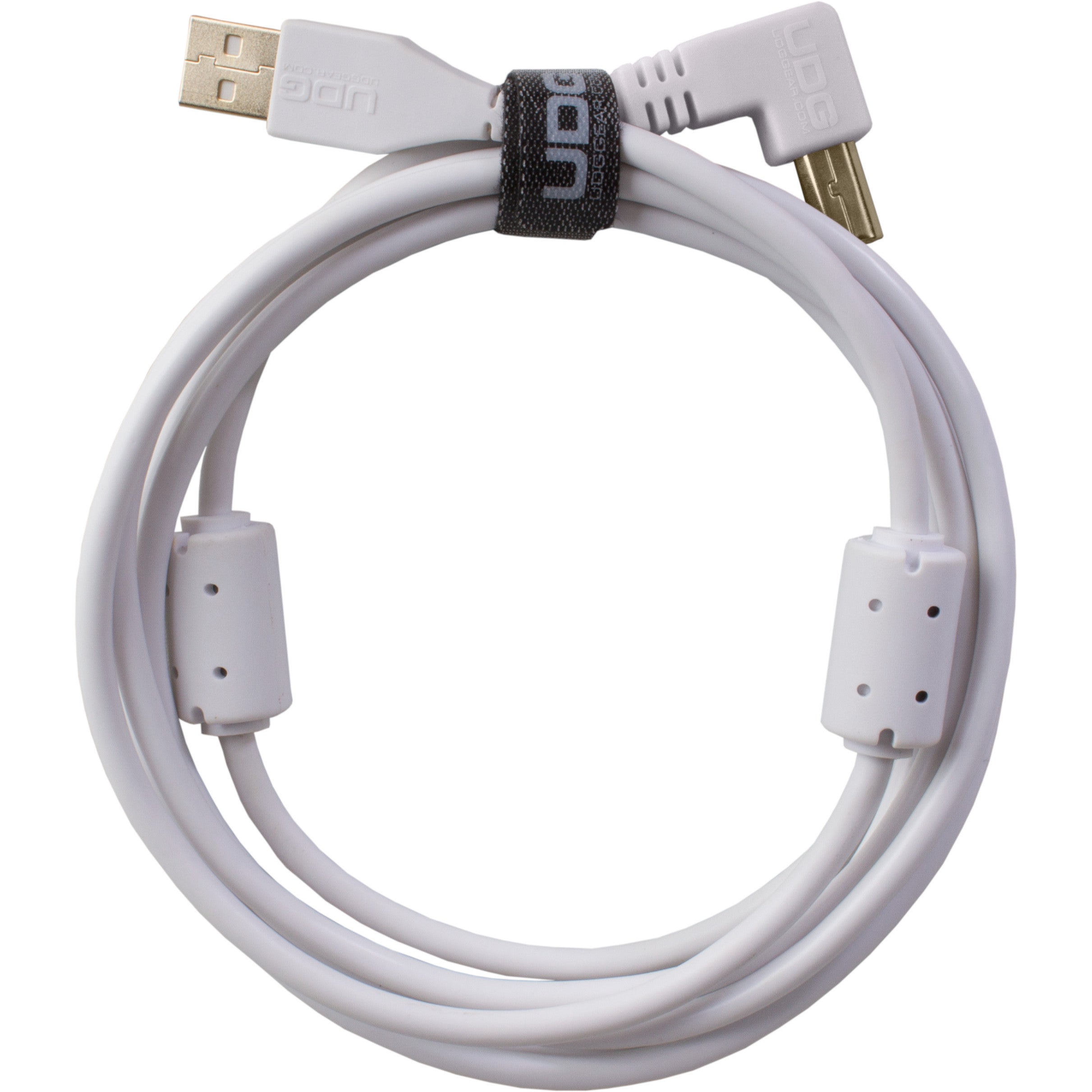 UDG U95005WH audio kabel USB 2.0 A-B haaks wit 2m