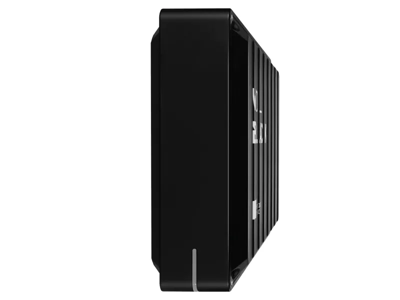 WD_BLACK D10 Game Drive WDBA3P0080HBK - Harddisk - 8 TB - ekstern (bærbar) - USB 3.2 Gen 1 - 7200 rpm - sort