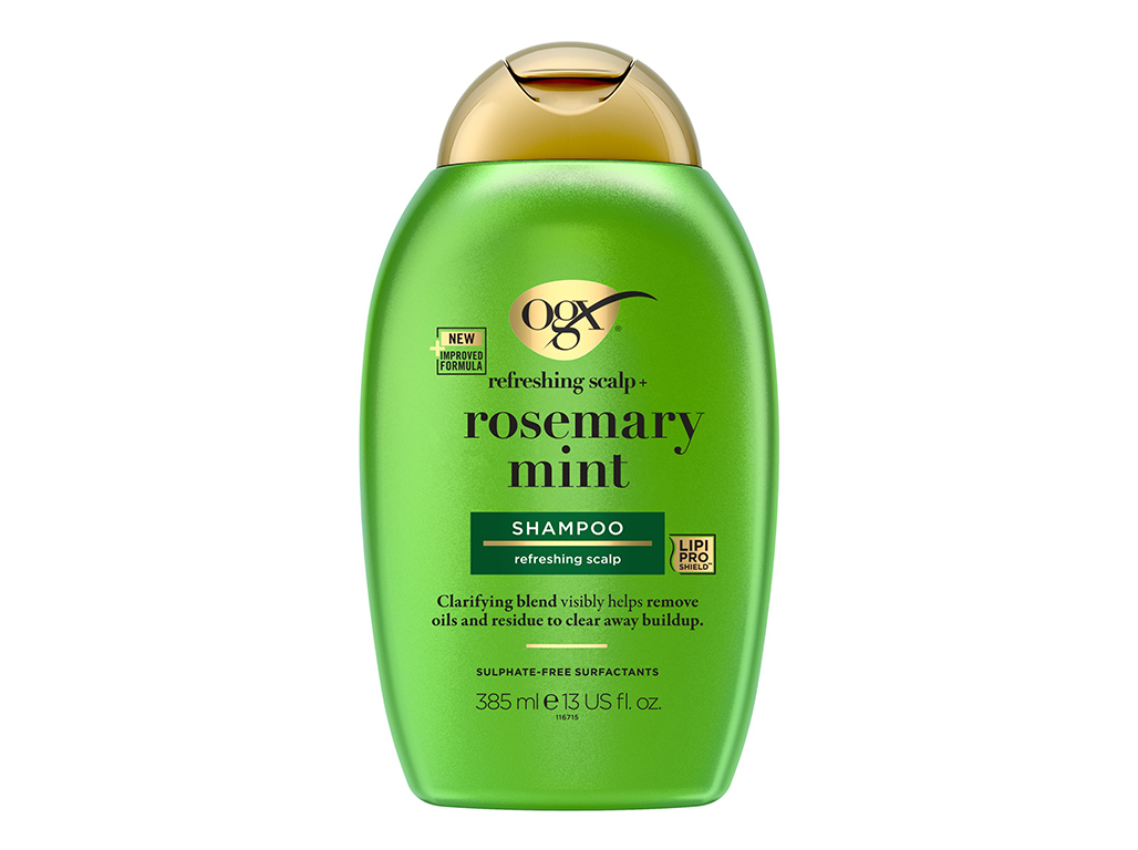 CHAMPÔ OGX ROSEMARY MENTA SEM SULFATOS 385 ML