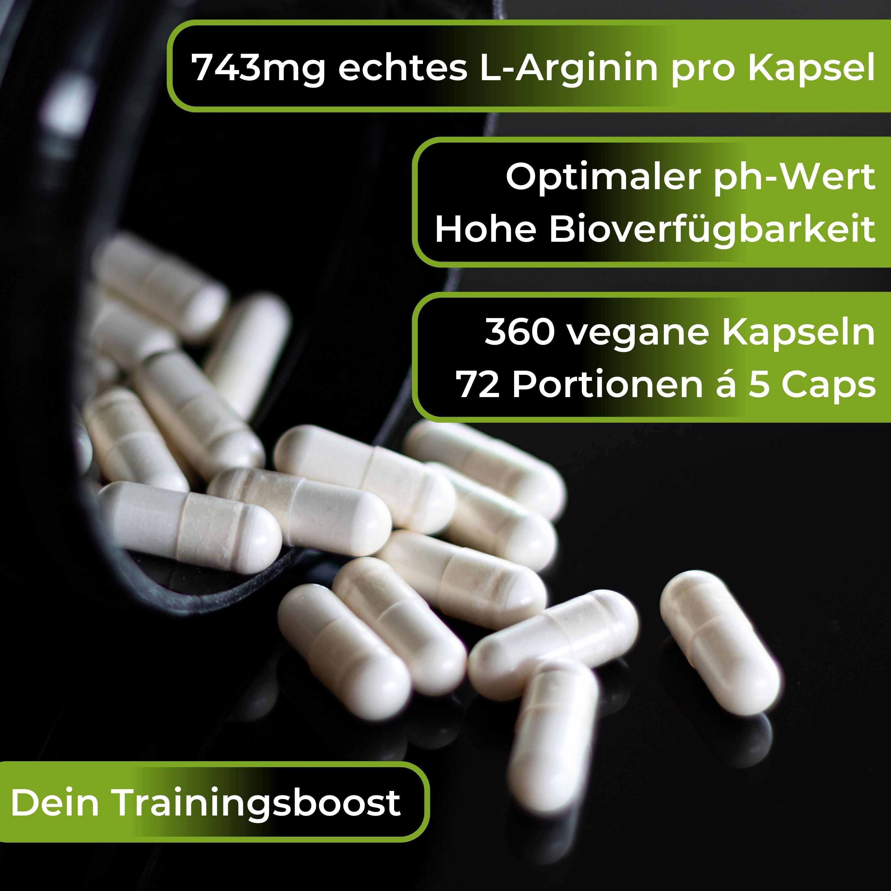 Alphavitalis® L-Arginin Base Kapseln 99 Pro