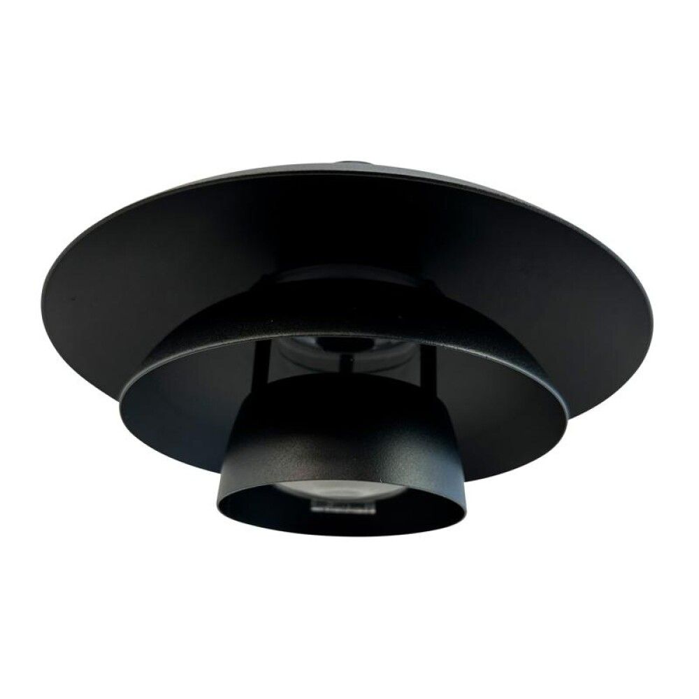 VEGGLAMPE DYBERG LARSEN MORPH 24CM SVART