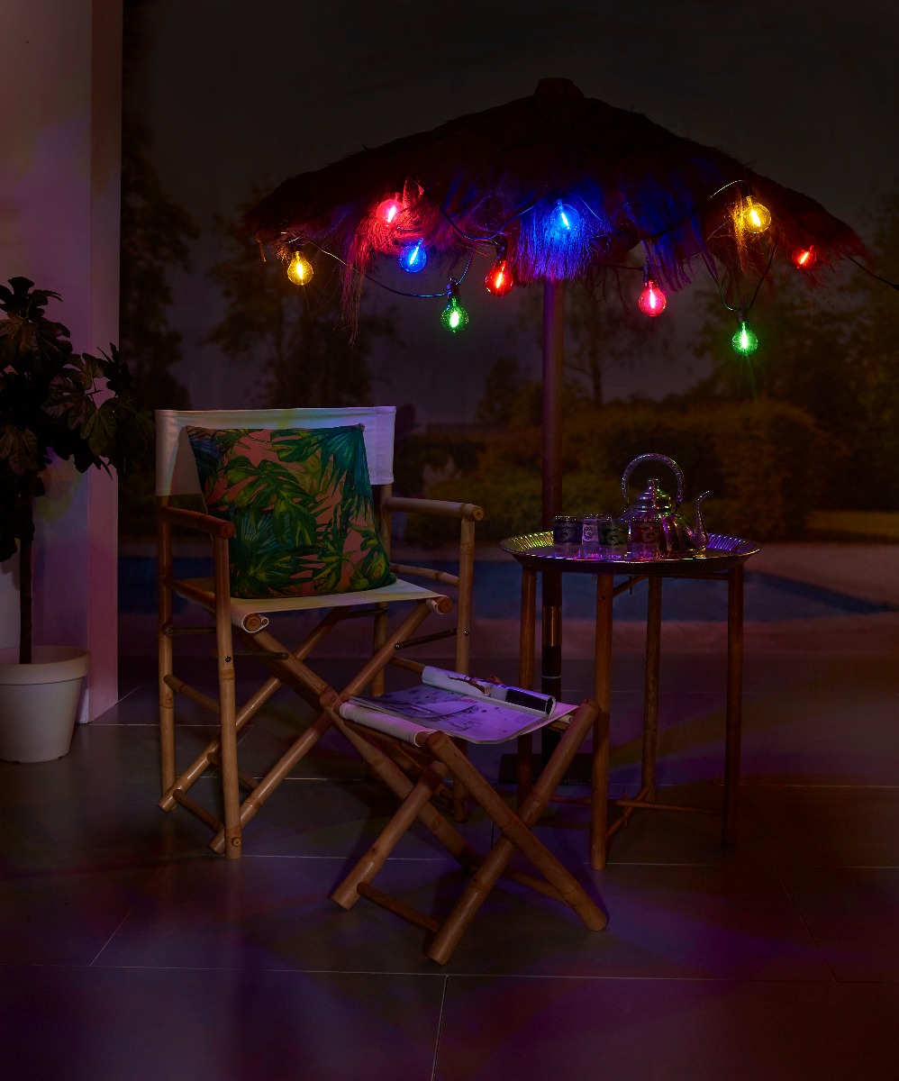 Luxform Maui 24V 10 lamps verlengbare partyverlichting