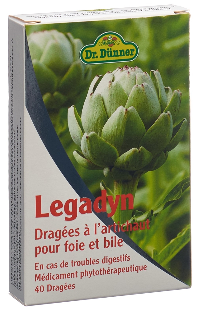 Legadyn Artischocken Leber Galle<br>40 Stück, Blister, Überzogene Tablette