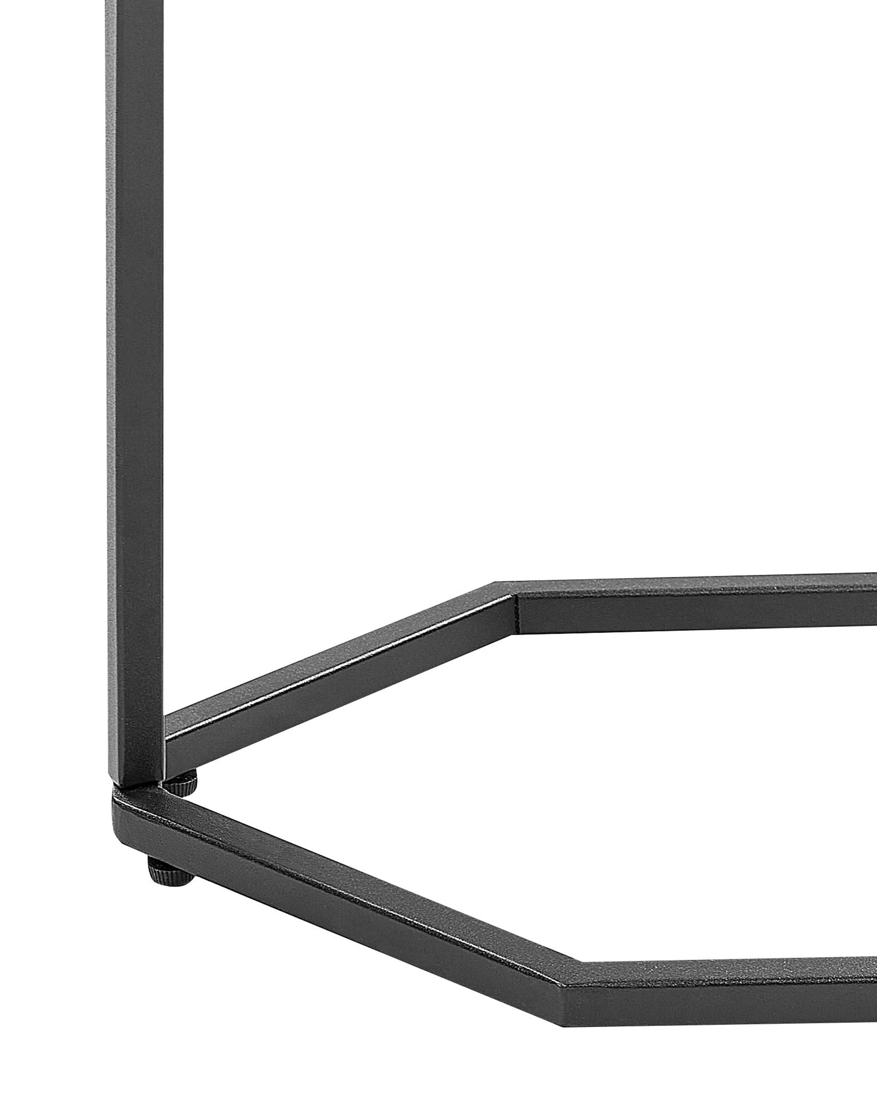 Sidetable HAZEN Marmer/zwart