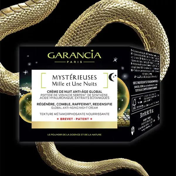 Garancia Mystérieuses Mille et Une Nuits Creme de Noite Antienvelhecimento 30ml
