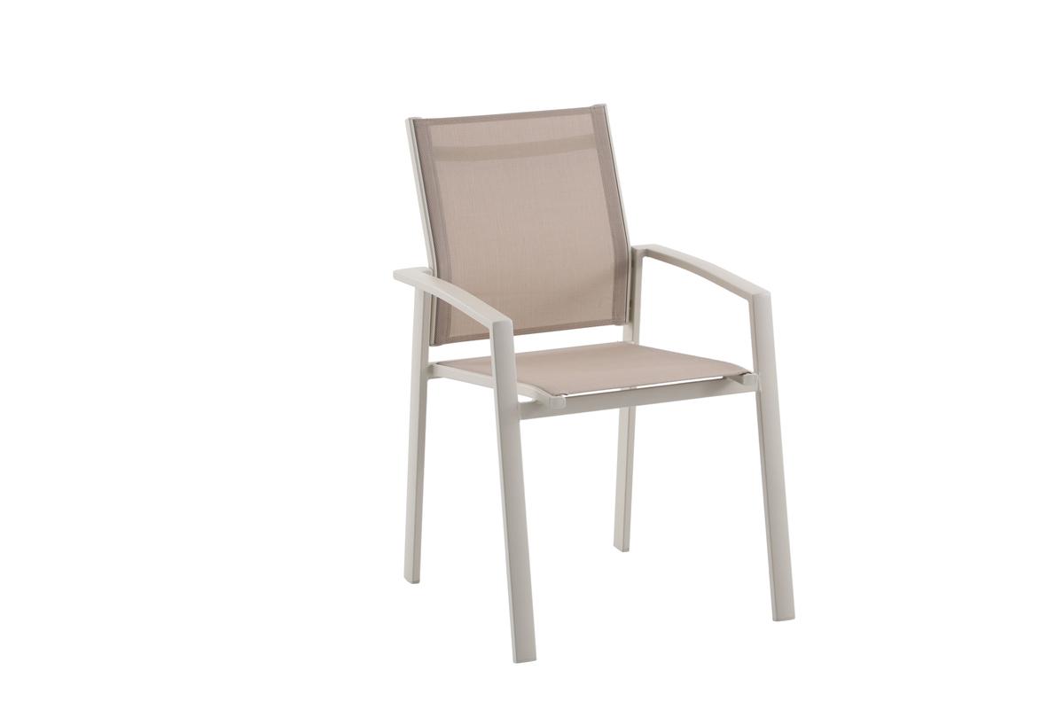 FAUTEUIL REPAS AXIOME LIN ARGILE