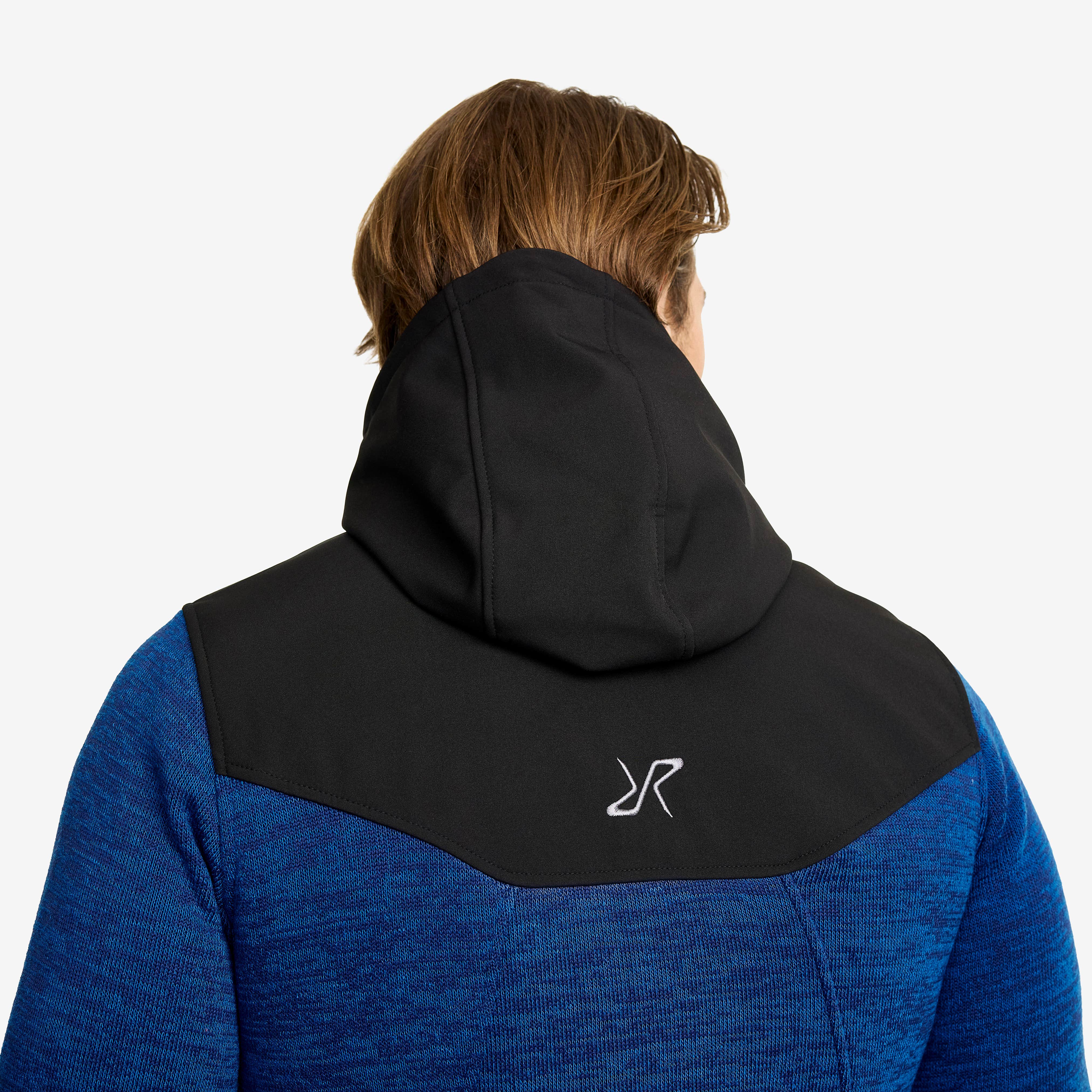 Wander Pro Wool Hoodie Herre Classic Blue