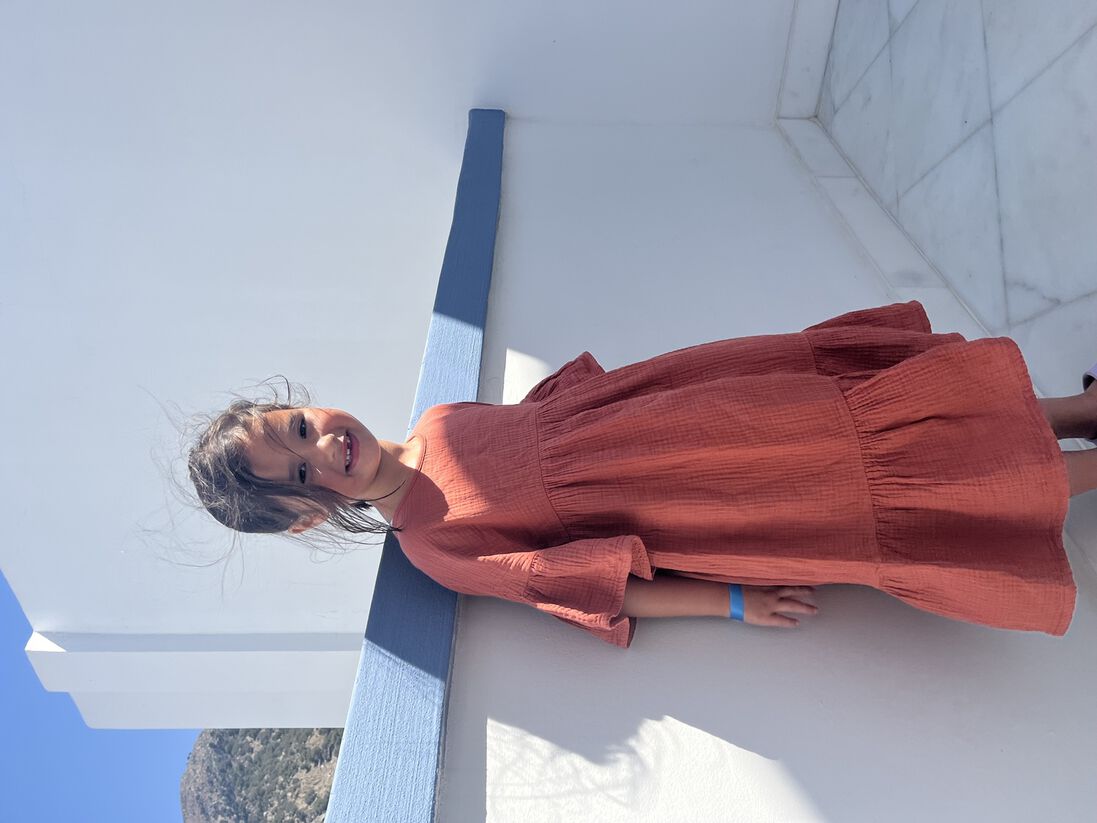 DAILY BRAT roest daily brat midi jurk reeve dress