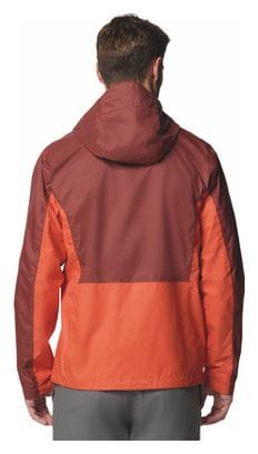 Veste Imperméable Columbia Pouring Adventure III Rouge Homme